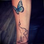 butterfly tattoo photo 04.02.2019 №317 - tattoo idea with a butterfly - tattoovalue.net