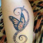 butterfly tattoo photo 04.02.2019 №324 - tattoo idea with a butterfly - tattoovalue.net