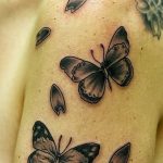 butterfly tattoo photo 04.02.2019 №333 - tattoo idea with a butterfly - tattoovalue.net