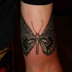 butterfly tattoo photo 04.02.2019 №335 - tattoo idea with a butterfly - tattoovalue.net