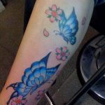 butterfly tattoo photo 04.02.2019 №341 - tattoo idea with a butterfly - tattoovalue.net