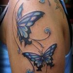 butterfly tattoo photo 04.02.2019 №342 - tattoo idea with a butterfly - tattoovalue.net