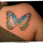 butterfly tattoo photo 04.02.2019 №350 - tattoo idea with a butterfly - tattoovalue.net