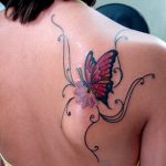 butterfly tattoo photo 04.02.2019 №355 - tattoo idea with a butterfly - tattoovalue.net