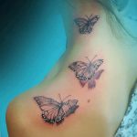 butterfly tattoo photo 04.02.2019 №359 - tattoo idea with a butterfly - tattoovalue.net