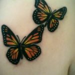 butterfly tattoo photo 04.02.2019 №373 - tattoo idea with a butterfly - tattoovalue.net