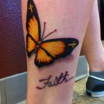 butterfly tattoo photo 04.02.2019 №375 - tattoo idea with a butterfly - tattoovalue.net