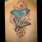 butterfly tattoo photo 04.02.2019 №378 - tattoo idea with a butterfly - tattoovalue.net