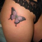 butterfly tattoo photo 04.02.2019 №384 - tattoo idea with a butterfly - tattoovalue.net