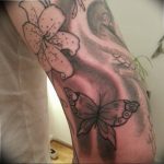 butterfly tattoo photo 04.02.2019 №385 - tattoo idea with a butterfly - tattoovalue.net
