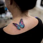 butterfly tattoo photo 04.02.2019 №394 - tattoo idea with a butterfly - tattoovalue.net