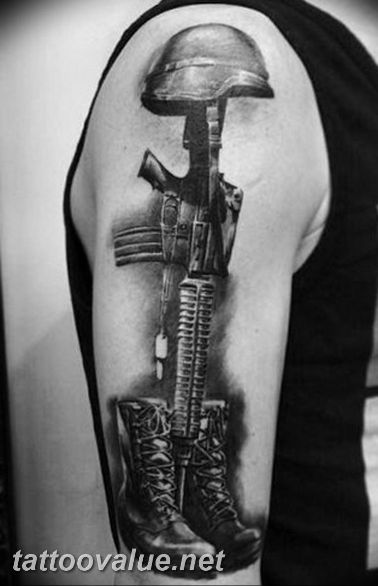 Sniper  Tattoos Cool tattoos Portrait tattoo