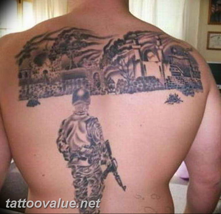 photo military tattoo  №141 - tattoo design idea for military -   