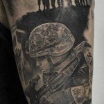 photo military tattoo 19.02.2019 №019 - tattoo design idea for military - tattoovalue.net