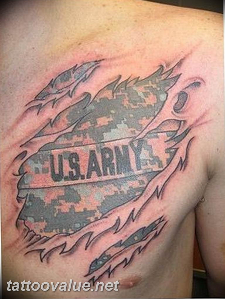 photo military tattoo 19.02.2019 №280 - tattoo design idea for military - tattoovalue.net