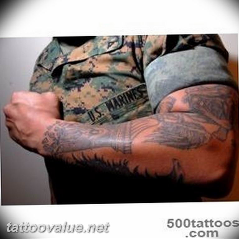 photo military tattoo 19.02.2019 №300 - tattoo design idea for military - tattoovalue.net