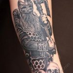 photo of viking tattoo 22.02.2019 №187 - idea of a tattoo on the theme Vikings - tattoovalue.net