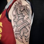 photo of viking tattoo 22.02.2019 №002 - idea of a tattoo on the theme Vikings - tattoovalue.net