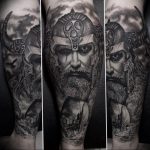 photo of viking tattoo 22.02.2019 №003 - idea of a tattoo on the theme Vikings - tattoovalue.net