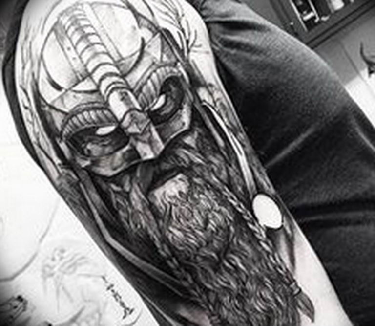 photo of viking tattoo 22.02.2019 №006 - idea of a tattoo on the theme Vikings - tattoovalue.net