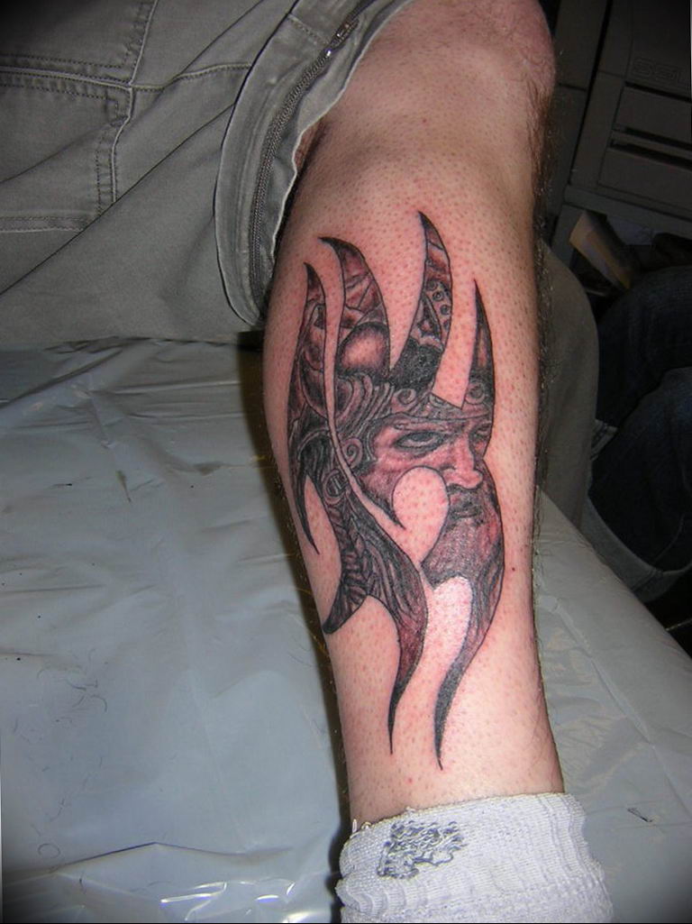 photo of viking tattoo 22.02.2019 №008 - idea of a tattoo on the theme Vikings - tattoovalue.net
