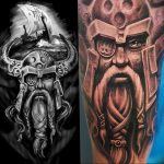 photo of viking tattoo 22.02.2019 №011 - idea of a tattoo on the theme Vikings - tattoovalue.net