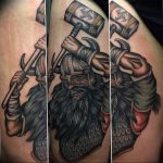 photo of viking tattoo 22.02.2019 №014 - idea of a tattoo on the theme Vikings - tattoovalue.net