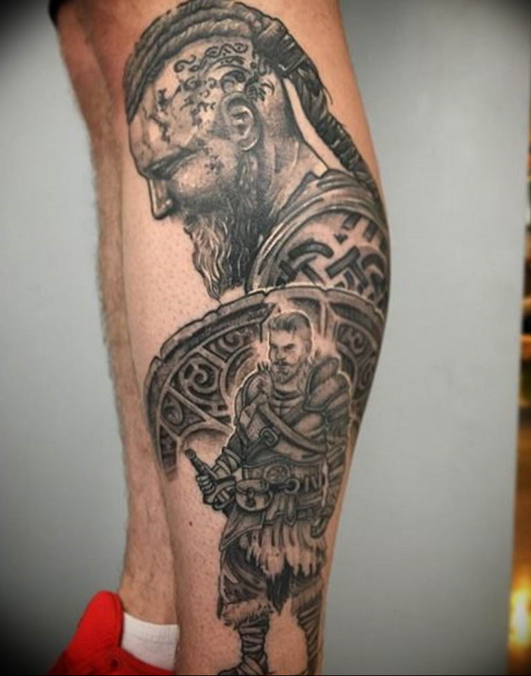photo of viking tattoo 22.02.2019 №016 - idea of a tattoo on the theme Vikings - tattoovalue.net