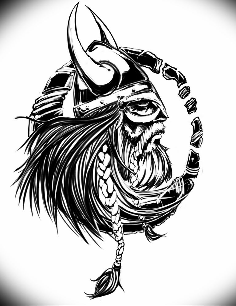 photo of viking tattoo 22.02.2019 №030 - idea of a tattoo on the theme Vikings - tattoovalue.net