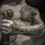 photo of viking tattoo 22.02.2019 №048 - idea of a tattoo on the theme Vikings - tattoovalue.net