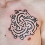 photo of viking tattoo 22.02.2019 №056 - idea of a tattoo on the theme Vikings - tattoovalue.net