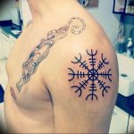photo of viking tattoo 22.02.2019 №064 - idea of a tattoo on the theme Vikings - tattoovalue.net