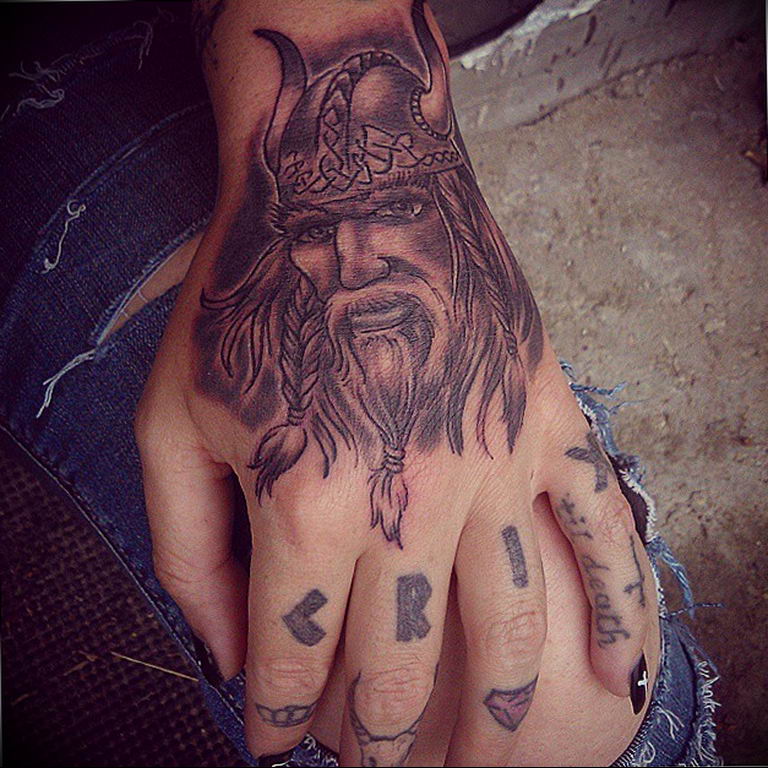 photo of viking tattoo 22.02.2019 №077 - idea of a tattoo on the theme Vikings - tattoovalue.net
