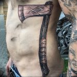 photo of viking tattoo 22.02.2019 №078 - idea of a tattoo on the theme Vikings - tattoovalue.net