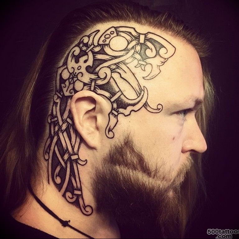 photo of viking tattoo 22.02.2019 №087 - idea of a tattoo on the theme Vikings - tattoovalue.net