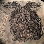 photo of viking tattoo 22.02.2019 №095 - idea of a tattoo on the theme Vikings - tattoovalue.net