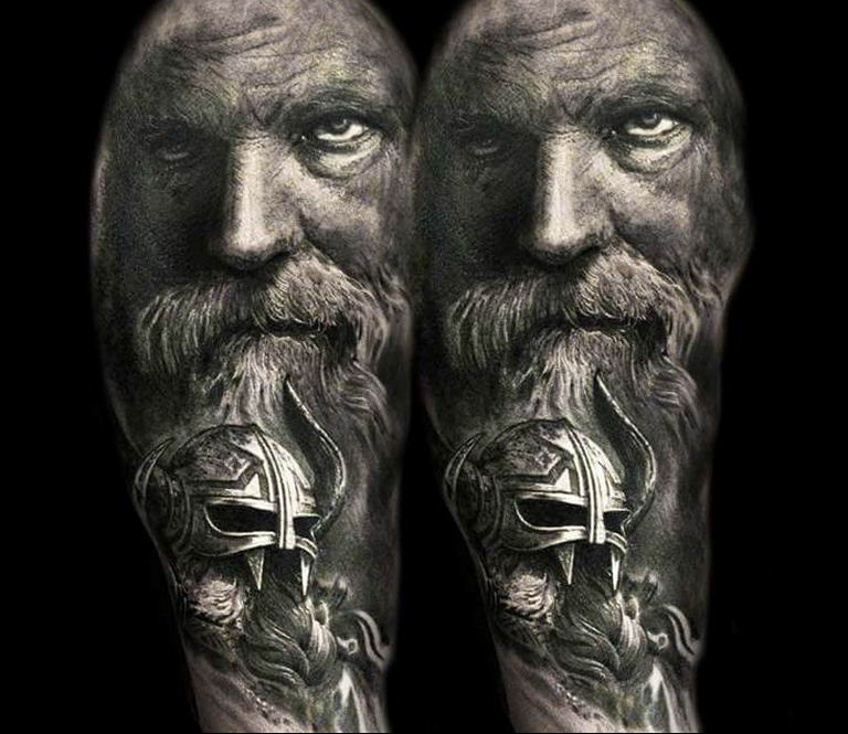 photo of viking tattoo 22.02.2019 №109 - idea of a tattoo on the theme Vikings - tattoovalue.net