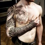 photo of viking tattoo 22.02.2019 №111 - idea of a tattoo on the theme Vikings - tattoovalue.net