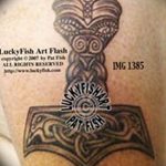 photo of viking tattoo 22.02.2019 №126 - idea of a tattoo on the theme Vikings - tattoovalue.net