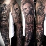 photo of viking tattoo 22.02.2019 №138 - idea of a tattoo on the theme Vikings - tattoovalue.net