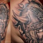 photo of viking tattoo 22.02.2019 №169 - idea of a tattoo on the theme Vikings - tattoovalue.net