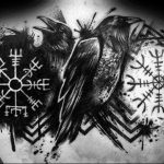 photo of viking tattoo 22.02.2019 №170 - idea of a tattoo on the theme Vikings - tattoovalue.net