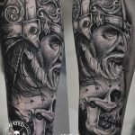 photo of viking tattoo 22.02.2019 №173 - idea of a tattoo on the theme Vikings - tattoovalue.net