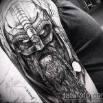 photo of viking tattoo 22.02.2019 №177 - idea of a tattoo on the theme Vikings - tattoovalue.net