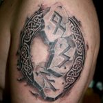 photo of viking tattoo 22.02.2019 №186 - idea of a tattoo on the theme Vikings - tattoovalue.net