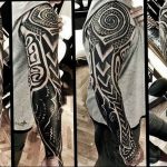 photo of viking tattoo 22.02.2019 №196 - idea of a tattoo on the theme Vikings - tattoovalue.net