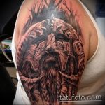 photo of viking tattoo 22.02.2019 №205 - idea of a tattoo on the theme Vikings - tattoovalue.net