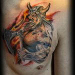 photo of viking tattoo 22.02.2019 №219 - idea of a tattoo on the theme Vikings - tattoovalue.net