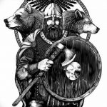 photo of viking tattoo 22.02.2019 №240 - idea of a tattoo on the theme Vikings - tattoovalue.net