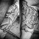 photo of viking tattoo 22.02.2019 №265 - idea of a tattoo on the theme Vikings - tattoovalue.net